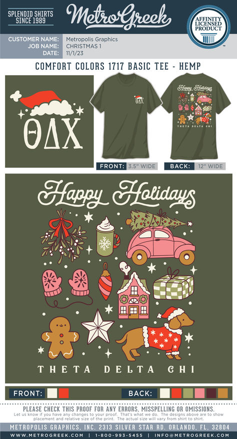 Sorority Christmas Party, Christmas Sorority Shirts, Starbucks T Shirt, Phi Mu Shirts, Teen Activities, Holiday Shirt Ideas, Pr Ideas, Sorority Shirt, Activities For Teens