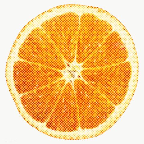 Halftone tangerine sticker design element | free image by rawpixel.com / NingZk V. Graphic Tees Design Prints, Png Fruit, Graphic Design Images, Vintage Poster Design, Food Fruit, Fruit Design, Graphic Tee Design, Persimmon, Pics Art