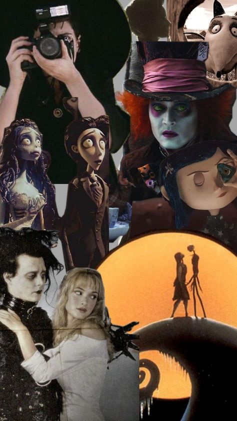 tim burton characters Time Burton, Tim Burton Wallpaper, Tim Burton Movies, Tim Burton Movie, Tim Burton