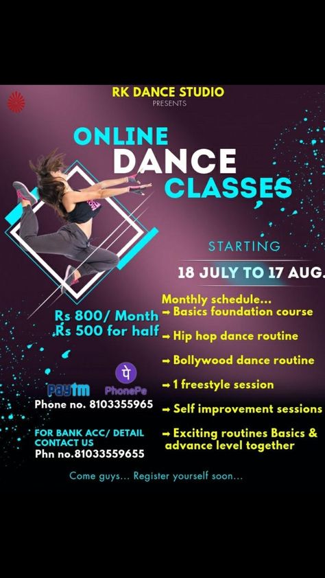 Best dance classes to teach u ..make the most of this quarantine period ..❤️ Online Dance Classes, Free Classes, Dance Instructor, Dance Classes, Bollywood Dance, Dance Routines, Best Dance, Free Online Courses, Live Free