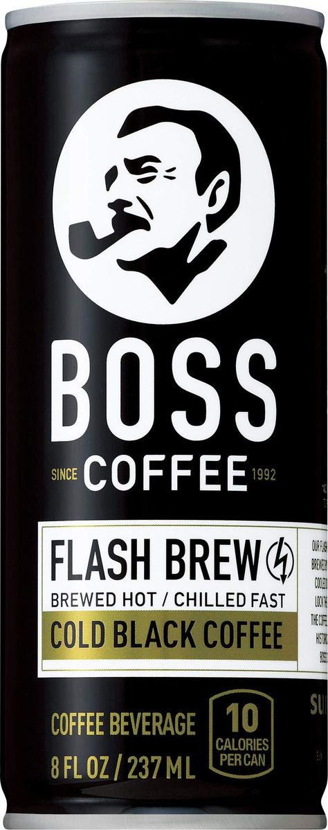 BOSS Coffee by Suntory - Japanese Flash Brew Original Black Coffee, 8oz 12 Pack, Imported from Japan, Espresso Doubleshot, Ready to Drink, Keto Friendly, Vegan, No Sugar, No Gluten, No Dairy Japanese Flash, Japanese Coffee, Boss Lady Mug, Boss Humor, Nitro Cold Brew, Boss Coffee, Ready To Drink, No Gluten, No Dairy