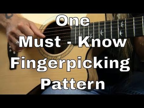 One Must Know Fingerpicking Pattern (with Dust in the Wind) - Steve Stine Guitar Lessons Guitar Fingerpicking, Guitar Strumming Patterns, Classical Guitar Lessons, Fingerstyle Guitar Lessons, Guitar Lessons Fingerpicking, Learn Acoustic Guitar, Guitar Songs For Beginners, Dust In The Wind, Guitar Strumming