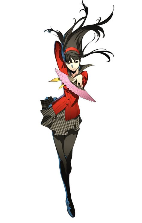 Yukiko Amagi - Characters & Art - Persona 4 Arena ✤ || CHARACTER DESIGN REFERENCES | Yukiko Amagi, Belle Cosplay, Persona 4, Character Poses, Game Character Design, Big Hero 6, Character Design References, Character Creation, Splatoon