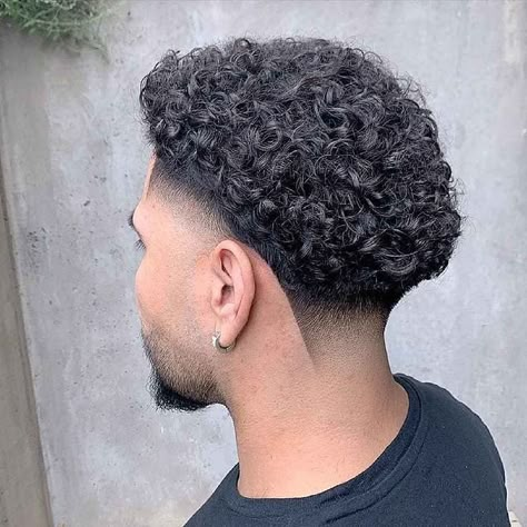 Curly Hair Taper, Curly Taper Fade, Blowout Haircut, Fade Haircut Curly Hair, Mid Fade Haircut, Low Taper Fade Haircut, Taper Fade Curly Hair, Drop Fade Haircut, Curly Hair Fade