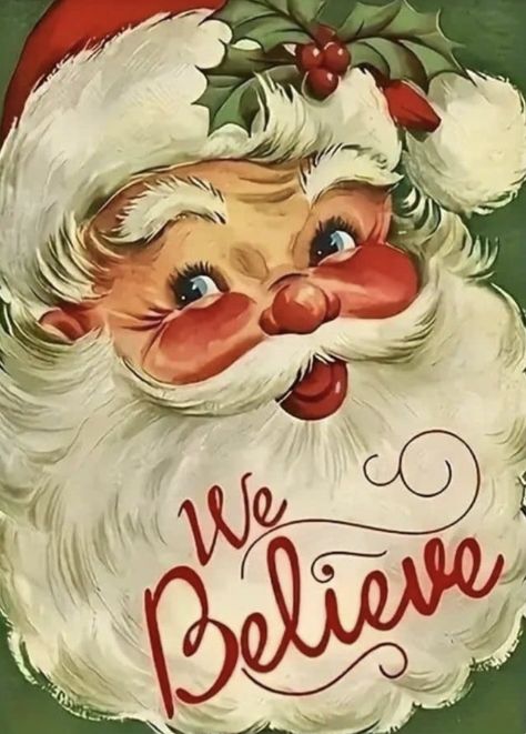 Santa Paintings, Vintage Christmas Crafts, Xmas Pictures, Iphone Theme, Christmas Iphone, Santa Pictures, Santa Head, Vintage Christmas Images, Christmas Favorites