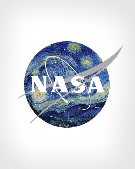 ↠ MIX&MATCH ↞ Conocidos ‪#‎logotipos‬ combinados con emblemáticas obras de arte #IdentidadCorporativa #diseñográfico Nasa Wallpaper, Nasa Logo, Popular Logos, Famous Logos, Iphone Prints, Drawing Tutorials, 로고 디자인, Painting Illustration, Modern Logo