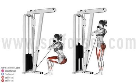 14 Best Cable Machine Leg & Glute Exercises - SET FOR SET Cable Leg Exercises, Cable Machine Leg Workout, Leg And Glute Workouts, Cable Deadlift, Hip Abductor Exercises, Cable Workouts, Cable Exercises, Cable Machine Workout, Leg Workout Women