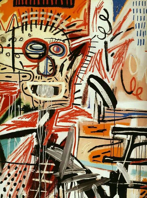 by Jean- Michel Basquiat (United States of America) – ARTISAN CREATIVE Basquiat Artist, Jean Basquiat, Jm Basquiat, Jean Michel Basquiat Art, Basquiat Paintings, Art Andy Warhol, Pollock Paintings, Basquiat Art, Jean Michel Basquiat