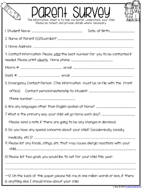 Parent Survey for the beginning of the year...get to know you're students and their parents better Parent Questionnaire, Parent Survey, Planning School, Parent Teacher Communication, Questionnaire Template, Survey Template, Back To School Night, Teacher Conferences, Parent Teacher Conferences