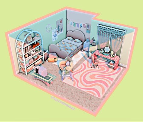 Sims Rooms, Sims Inspiration, Fantasy Bedroom, Sims 4 Bedroom, Sims 4 House Building, Sims 4 Cc Skin, Sims 4 House Design, Casas The Sims 4, Sims Building