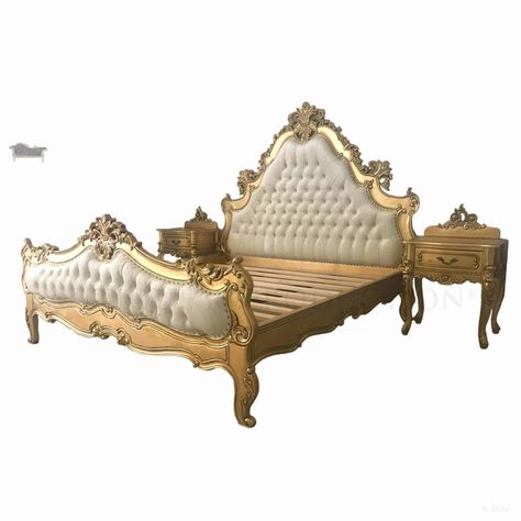 Antique Beds - Antique Reproduction Shop Antique Bedroom Set, Baroque Bed, French Baroque, Baroque Furniture, Antique Bedroom, Old Beds, Tall Boy, Antique Beds, Wood Stain Colors