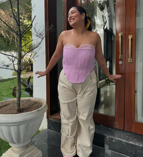 @stylemeupwithsakshi in our Pixie Dust Corset and Glazed Pants 💓🫶🏼 Shop now, link in the bio 🛒 Affordable Luxury, Pixie Dust, Shop Now, Luxury Fashion, Pants, Instagram