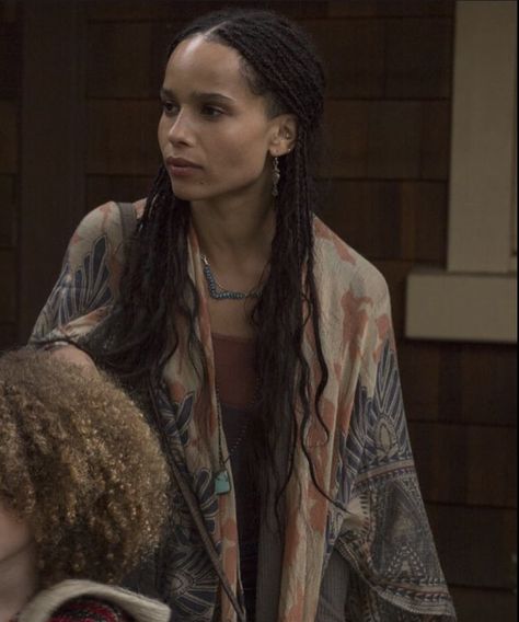 Zoe Kravitz Braids, Big Little Lies, Zoe Kravitz, Fat Removal, Big Little, Locs, Hair Looks, Hair Wrap, Natural Hair Styles