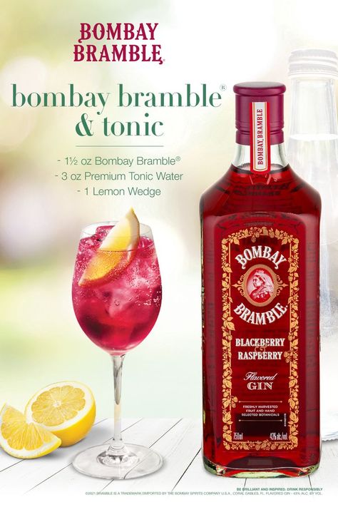 Light, Bright & Summery Gin Cocktail
Berry Easy Gin & Tonic Recipe Bombay Bramble Cocktail, Bombay Bramble Gin Recipes, Gin Drink Recipes, Raspberry Gin, Flavoured Gin, Russian Lessons, Fancy Glasses, Gin Recipes, Bombay Sapphire