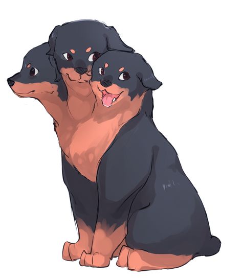 cerberus Mythology Drawing Easy, Anime Cerberus, Cerberus Fanart, Cerberus Greek Mythology, Cerberus Drawing, Cute Cerberus, Geraldine Grus, Mythical Creatures List, Cerberus Art