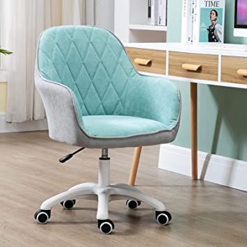 LIYANJJ Swivel Chair,Height Adjustable Ergonomic Office Chair with Armrest,Desk Chair with Wheels and Lift - Cotton Linen Perfect Desk Chair for The Modern Office Comfortable Computer Chair, Grey Desk Chair, Comfy Office Chair, Desk Chair Comfy, Chair Comfy, Office Desk Chairs, Ergonomic Desk Chair, Office Stool, Comfortable Office Chair