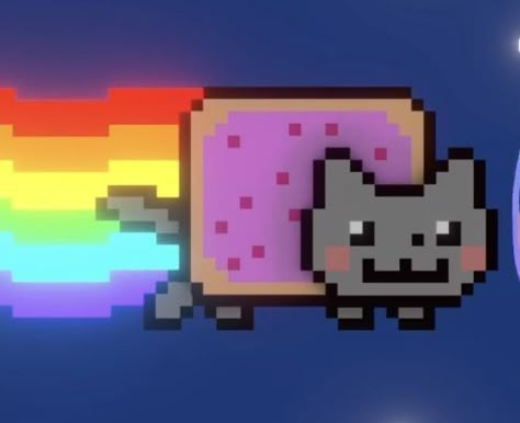 Nya Cat, Internet Nostalgia, Neon Cat, Scene Wallpaper, Scene Core, Galaxy Cat, Nyan Cat, Emo Stuff, Rawr Xd