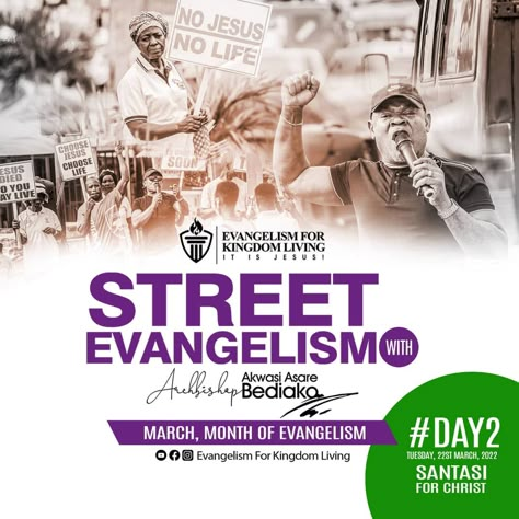 Evangelism Poster Ideas, Evangelism Flyer Church Design, Evangelism Flyer, Africa Art Design, Christian Graphic Design, Flyer Inspiration, Photoshop Tutorial Graphics, Church Media Design, Social Media Branding Design