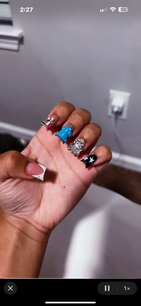 Acrylic Toe Nails, Duck Nails, Hard Nails, Glamour Nails, Colored Acrylic Nails, Stiletto Nails Designs, Work Nails, Short Square Acrylic Nails, Dope Nail Designs