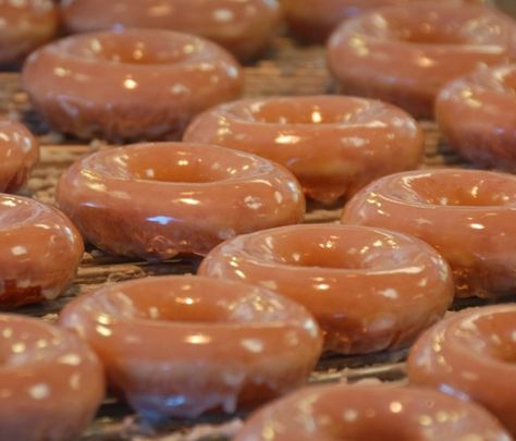 Glazed Doughnuts Recipe, National Doughnut Day, Krispy Kreme Donuts, Krispy Kreme Doughnut, Glazed Donuts, Glazed Doughnuts, Doughnut Recipe, Krispy Kreme, Donut Glaze