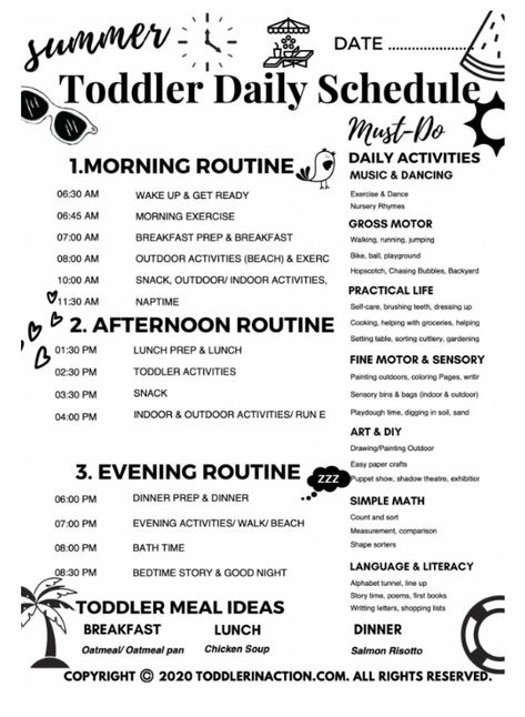 Toddler After School Routine, Nanny Schedule Daily Routines, Weekend Schedule For Kids, Jadwal Rutinitas Harian, Toddler Daily Routine, Schedule Daily Routines, Routine For Toddlers, Toddler Routine, Mom Routine