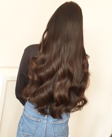 Haircuts For Long Hair With Layers, Glossy Hair, Hair 2024, Long Dark Hair, Hair Crush, Long Layered Hair, Haircuts For Long Hair, Long Wavy Hair, Beautiful Long Hair