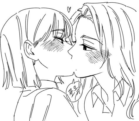 Gl Couple Drawing Base, Gl Drawings Cute, Girlxgirl Drawing Base, Gl Base Drawing, Lesbian Couple Pose Reference Drawing, Lesbian Couple Drawing Base Ych, Spicy Drawing Poses Wlw, Yuri Drawing Base, Lesbian Couple Drawing Template