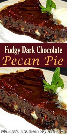 Chocolate Lovers Dessert, Chocolate Pie Recipes, Cake Mug, Chocolate Pecan Pie, Thanksgiving 2020, Apple Bread, Pecan Pie Recipe, Chocolate Pecan, Perfect Pies