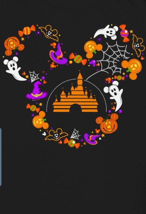 Disney Halloween Wallpaper Explore more Cartoon, Disney Halloween, Halloween, Television Series, Walt Disney wallpaper. https://www.whatspaper.com/disney-halloween-wallpaper-8/ Dekorasi Halloween, Halloween Wallpaper Cute, Carte Halloween, Mickey Mouse Halloween, Mickey Halloween, Cricut Halloween, Halloween Disney, Wallpaper Disney, Wallpaper Halloween