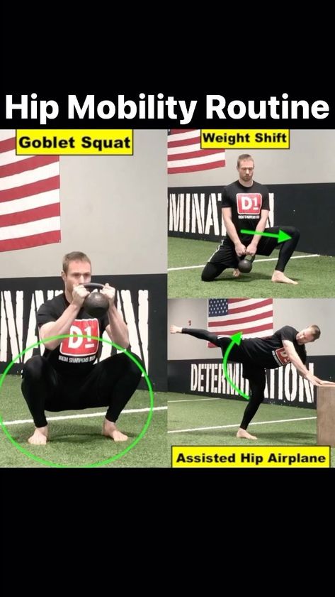 squat_university on Instagram: Here’s a quick hip mobility routine (5 minutes max to perform).👇🏼 . Start with the assisted hip airplane. Grab a box or racked bar for… Squat University, Mobility Routine, Training Workouts, Hip Mobility, Weight Training Workouts, Weight Training, Fitness Training, A Box, University