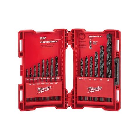 Discover great products at the best prices at Dealmoon. Milwaukee Black Oxide Twist Drill Bit Set (21-Piece). Price:$19.97 at The Home Depot Milwaukee Cordless Tools, Car Parts Furniture, Drill Bit Sharpening, Milwaukee Drill, Classic Car Garage, Car Parts Decor, New Milwaukee Tools, Drill Chucks, Business Car