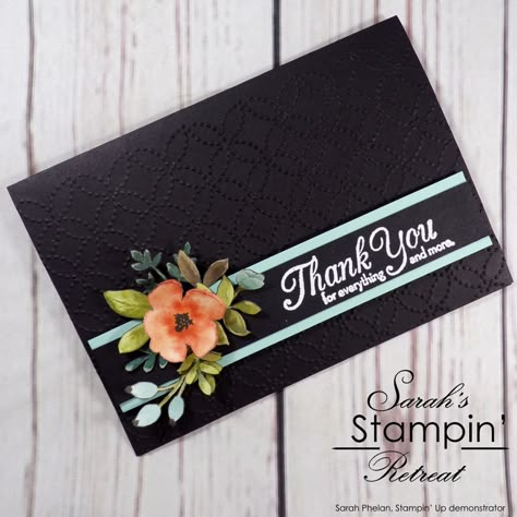 Thank U Cards, Handmade Thank You Cards, Heart Card, Sketch Inspiration, Stamping Up Cards, Card Making Inspiration, Pretty Cards, Card Sketches, Card Layout