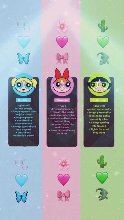 🩵🩷💚 #powerpuff #powerpuffgirls #thepowerpuffgirls #bubbles #blossom #buttercup Powerpuff Blossom, Buttercup Powerpuff, Bubbles Powerpuff, Aesthetic Coffee, Powerpuff Girls, Wallpaper Iphone Cute, Coffee Shop, Iphone Wallpaper, Blossom