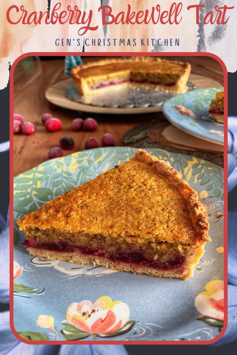 Cranberry Frangipane Tart, Leftover Cranberry Sauce Recipe, Christmas Pies, Cranberry Tart, Christmas Leftovers, Leftover Cranberry Sauce, Christmas Pie, Bakewell Tart, Cranberry Sauce Recipe