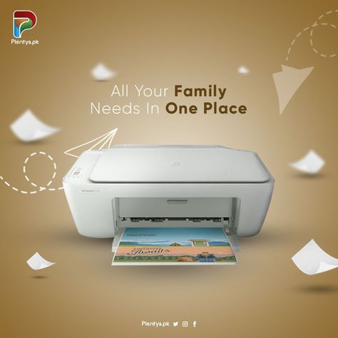 Printer Ads, Hoarding Design, Designing Ideas, Hp Printer, Thermal Printer, Perfect Family, Place Your Order, Mobile App Development, Online Shopping Stores