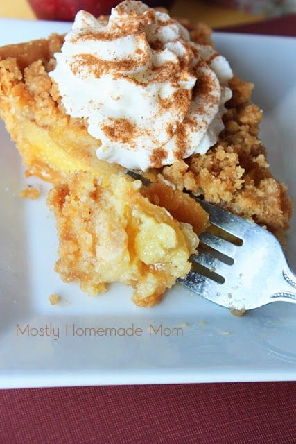 Mostly Homemade Mom: Buttermilk Custard Apple Pie Custard Apple Pie, Buttermilk Custard, Apple Custard Pie, Sauteed Apples, The Best Apple Pie, Apple Custard, Custard Apple, Best Apple Pie, Buttermilk Recipes