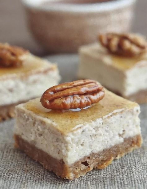 Butter Pecan Cheesecake Bars Butter Pecan Cheesecake Bars, Butter Pecan Cheesecake, Pecan Cheesecake Bars, Frozen Cheesecake, Pecan Cheesecake, Making Butter, Cheesecake Bar Recipes, Best Butter, Butter Pecan