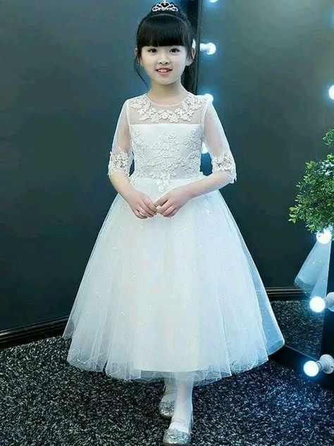 Net Frocks Design, Net Frocks, Kids Net, Kids Party Wear Dresses, Frocks Design, Girls Long Sleeve Dresses, Girls Tulle Dress, Kids Blouse Designs, Dresses For Kids