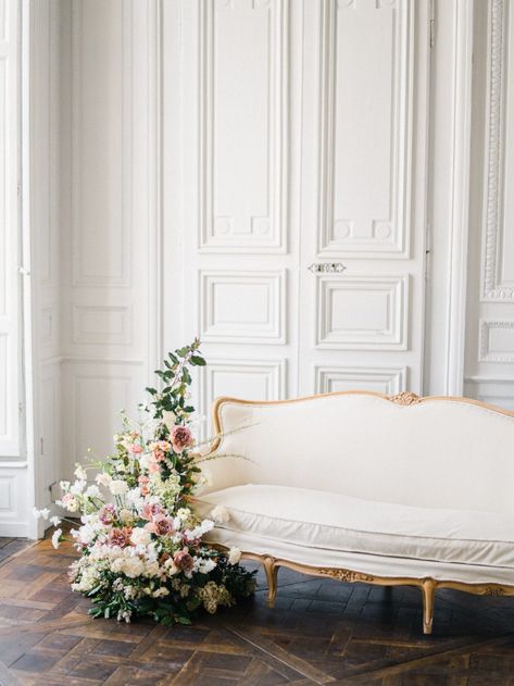 French Chateau Wedding Decor, Chateau Wedding Decor, French Wedding Decor, Modern French Chateau, French Chateau Wedding Inspiration, Digital Fashion Design, Edge Of The Forest, French Chateau Wedding, Blue White Weddings