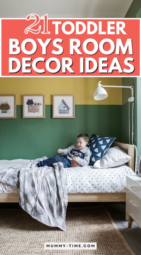 Transform your child’s room with these amazing Toddler Boy Bedroom Decor Ideas! Whether you’re looking for a playful theme or a minimalist style, these ideas will inspire you to create a space where your toddler can thrive. From charming wall art to functional furniture, these Toddler Boy Bedroom Decor Ideas help you design a room that's both fun and functional. Let's make your little one's room special! 🚗🧸 Boy Room Themes Kids, Toddler Bedroom Boy Ideas, Simple Toddler Bedroom, Toddler Boy Room Colors, Toddler Rooms Boy, Small Toddler Bedroom Boy, Toddler Bedroom Ideas For Boys, Toddler Boy Room Decor Ideas, Toddler Room Ideas For Boys