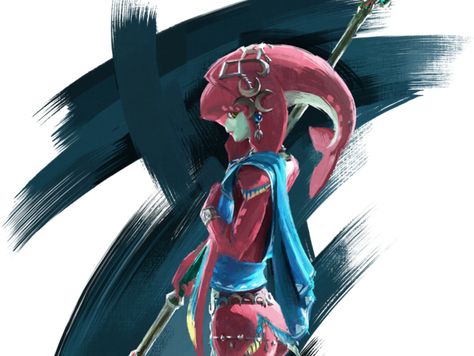 I got: Mipha! Mipha Botw, Hyrule Castle, Princesa Zelda, Bd Art, Zelda Twilight Princess, Hyrule Warriors, Zelda Breath Of The Wild, Link Zelda, Zelda Art