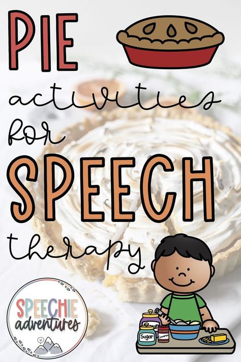 Thanksgiving Speech And Language Activities, Speech Thanksgiving Activities, Slp Thanksgiving Activities, Thanksgiving Slp Activities, Thanksgiving Special Education, November Speech Therapy Activities, Thanksgiving Speech Therapy Activities, Pie Day Activities, Thanksgiving Language Activities