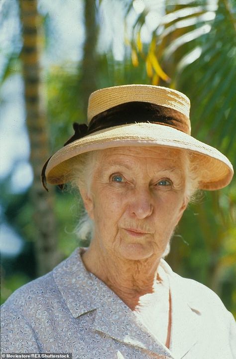 Gold standard: But he added: ‘Joan was very old when she started playing her. She seemed quite frail' (above Joan Hickson as Marple) Joan Hickson, Father Brown, Jane Marple, Detective Novels, Lauren Hutton, Miss Marple, Hercule Poirot, Fiction Writer, Iconic Movies