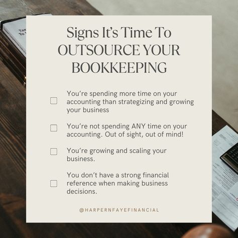 How many hats are YOU wearing in your small business? 🧢⁠ ⁠ If you had to pause and count every single job you’re doing… think about how much attention your accounting is getting. 😬⁠ ⁠ Not enough? Probably…In that case, it’s time to outsource.⁠ ⁠ Here are four signs you are ready when deciding whether to outsource your bookkeeping.⁠ ⁣⁠ ✨ You're spending more time on your accounting than on strategizing your business. Your focus as a business owner should be on growth and serving your clients, ... Bookkeeping Social Media Posts, Bookkeeper Aesthetic, Accounting Basics, Business Bookkeeping, Small Business Bookkeeping, Bookkeeping Business, Tax Time, Bookkeeping Services, Financial Life Hacks