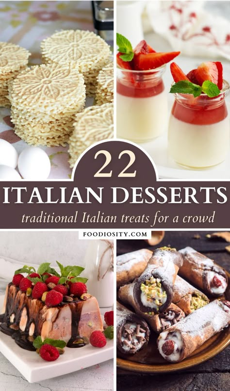 Cooler Ideas Fraternity, Treats For A Crowd, Asian Pizza, Pizza And Coffee, Asian Bakery, Authentic Italian Desserts, Italian Desserts Easy, Italian Desserts Traditional, Asian Appetizers