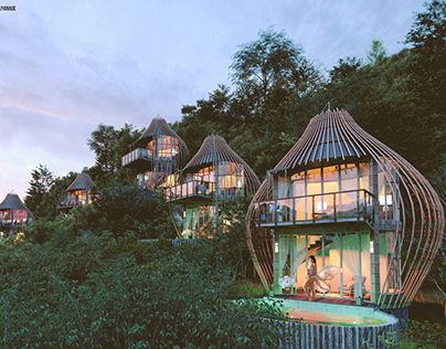 Keemala Phuket Resort, Keemala Resort Thailand, Keemala Resort, Keemala Phuket, Thailand Resort, Treehouse Resort, Thai Architecture, Space Interior Design, Eco Cabin