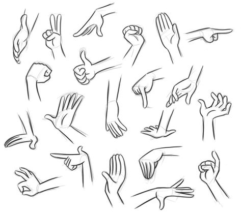 Hands by trufflefunk on DeviantArt Hand Gestures, Hand Drawing Reference, Makeup Eyes, Hand Sketch, Body Drawing, Eyes Makeup, Anime Drawings Tutorials, Hand Art Drawing, Cartoon Character Design