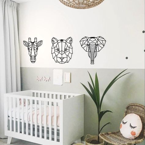 servicekosten Baby Zimmer, Animal Wall Decals, Baby Room Inspiration, Baby Time, Baby Boy Rooms, Boy Room, Baby Room, Room Inspiration, Little One