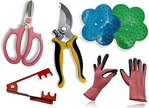 Kehail Floral Toolkit,Rose Thorn Remover Tool, Garden Pruning Shears Scissors Kit, Florist's Toolkit,Use for Florist Supplies (Toolkit) Florist Tools, Pruning Tools, Rose Thorns, Flower Store, Florist Supplies, Gardening Gloves, Pruning Shears, Flower Lover, Lawn Care