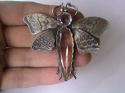 Moth Brooch, Fold Forming, Bug Jewelry, Bijoux Art Nouveau, Talisman Jewelry, 1928 Jewelry, Bee Jewelry, Insect Jewelry, Jewelry Post